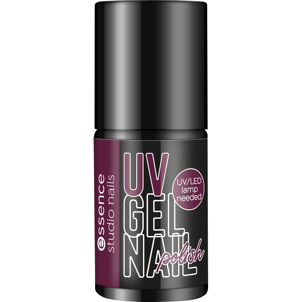 Bild: essence studio nails UV GEL NAIL polish CHERRY noir 18