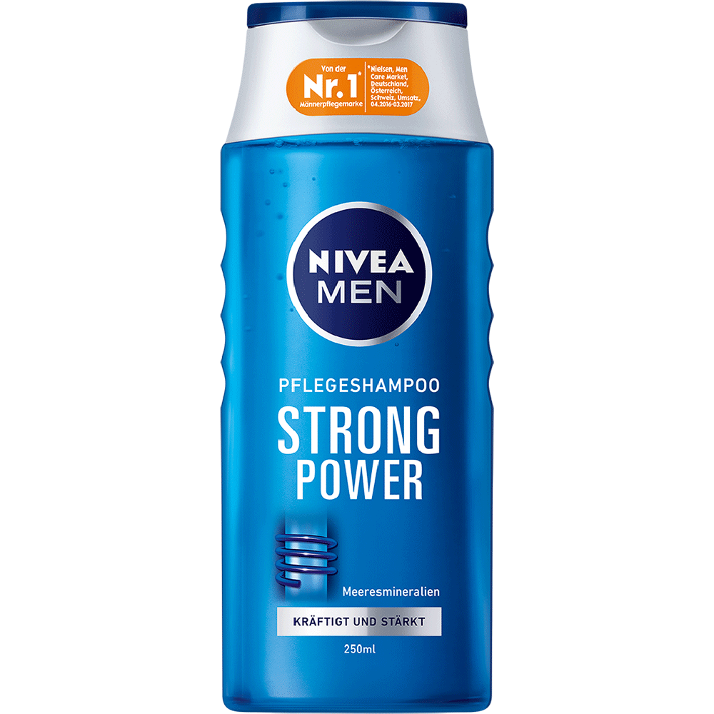 Bild: NIVEA MEN Strong Power Pflegeshampoo