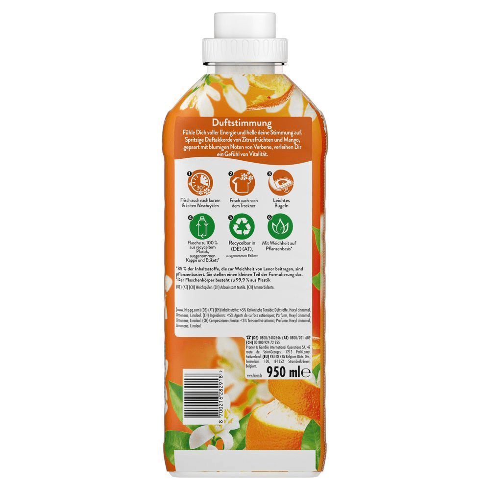 Bild: Lenor Weichspüler Orange & Verbena