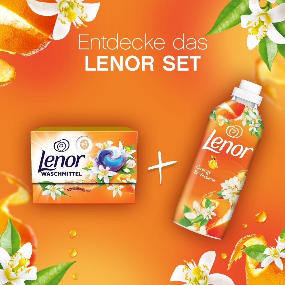 Bild: Lenor Weichspüler Orange & Verbena