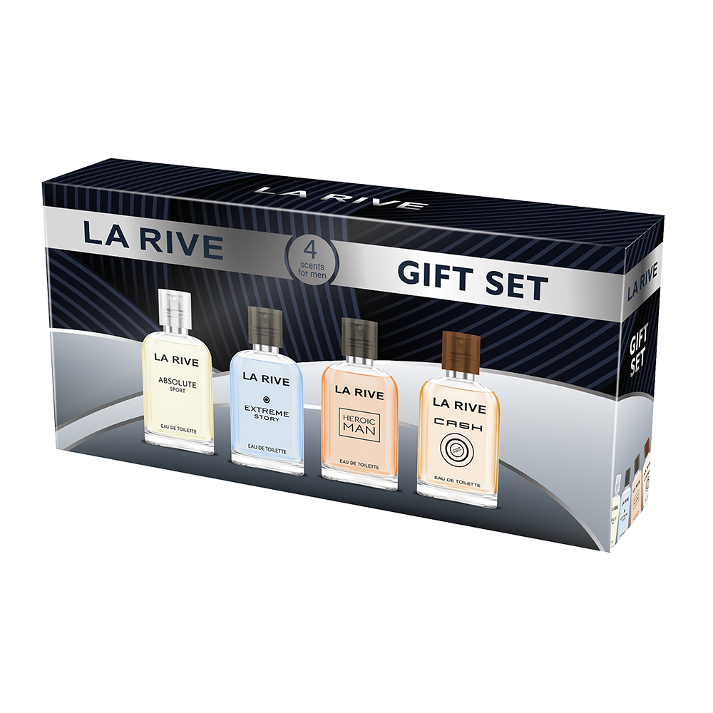 Bild: LA RIVE 4 Scents for Men Geschenkset