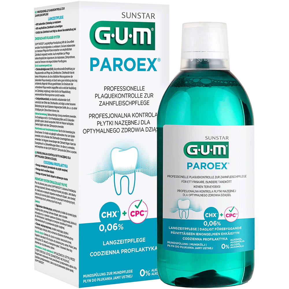 Bild: GUM PAROEX Mundspülung 0,06% 