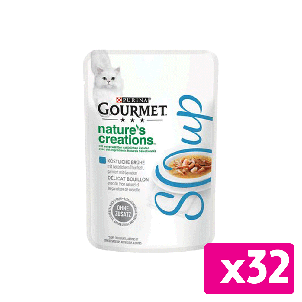 Bild: GOURMET Crystal Soup köstliche Brühe mit naturbelassenem Thunfisch