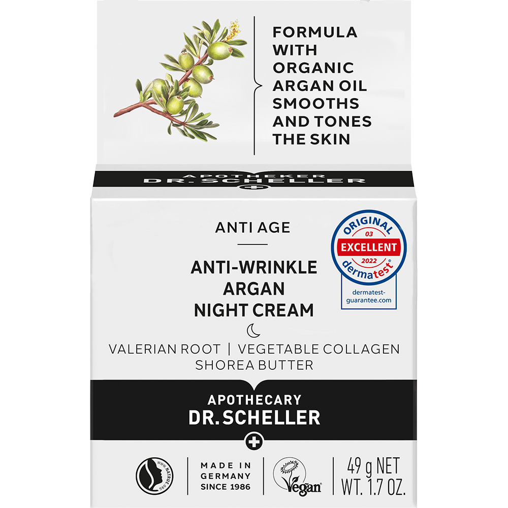 Bild: Dr. Scheller Anti-Falten Nachtcreme Argan