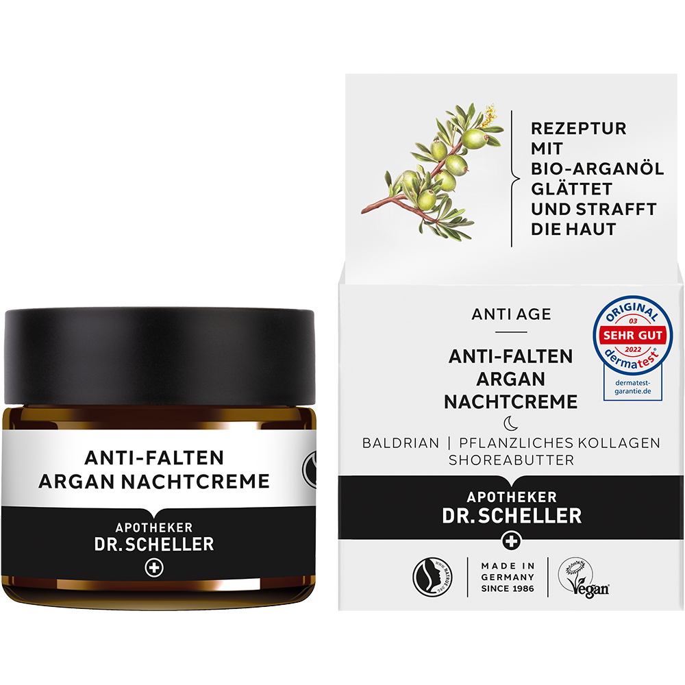 Bild: Dr. Scheller Anti-Falten Nachtcreme Argan