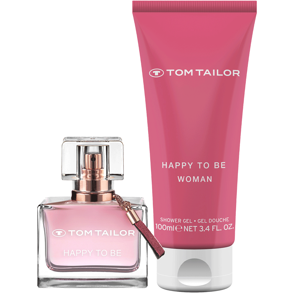 Bild: Tom Tailor Happy to be Woman Geschenkset Eau de Parfum 30 ml + Duschgel 100 ml
