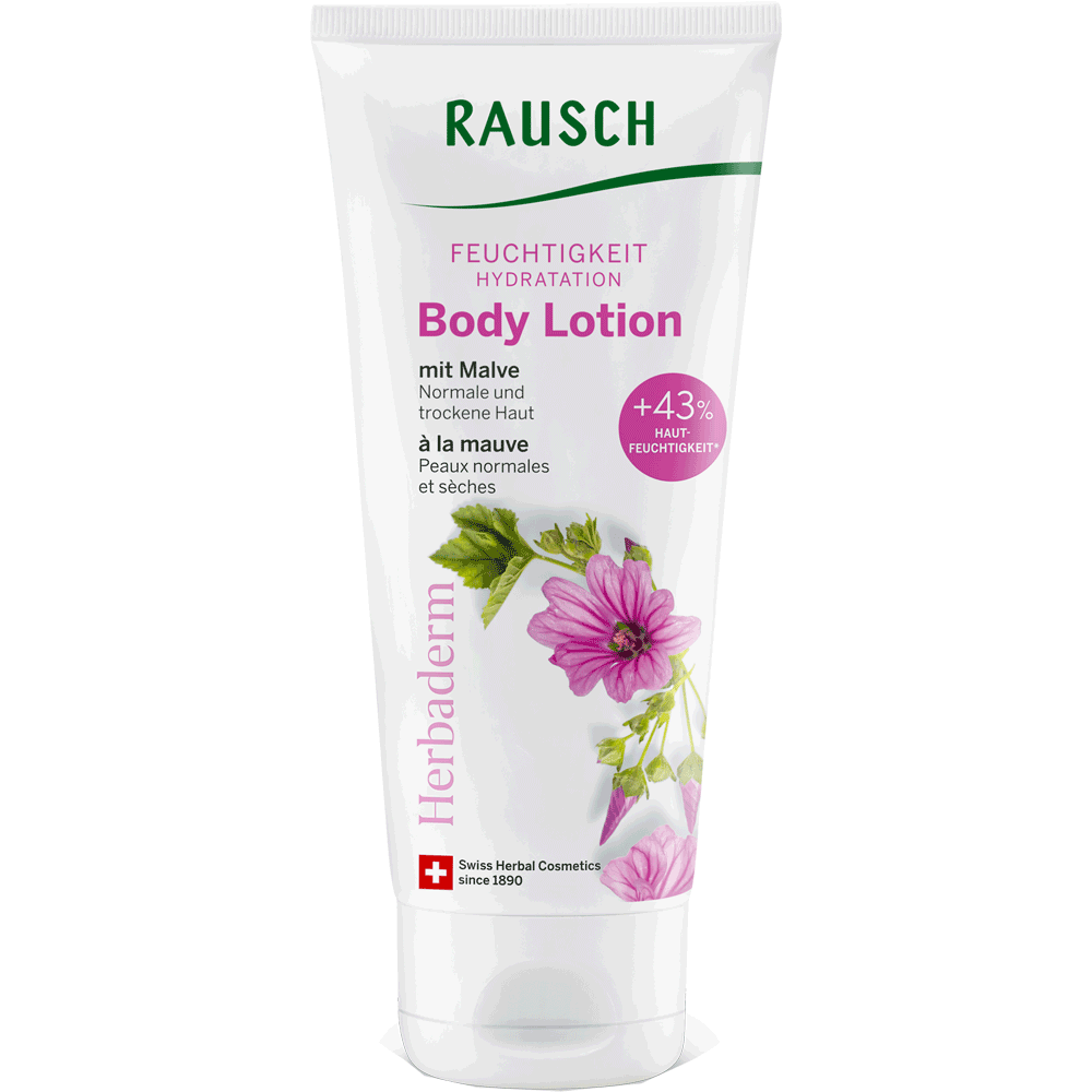 Bild: RAUSCH Body Lotion Feuchtigkeit mit Malve
