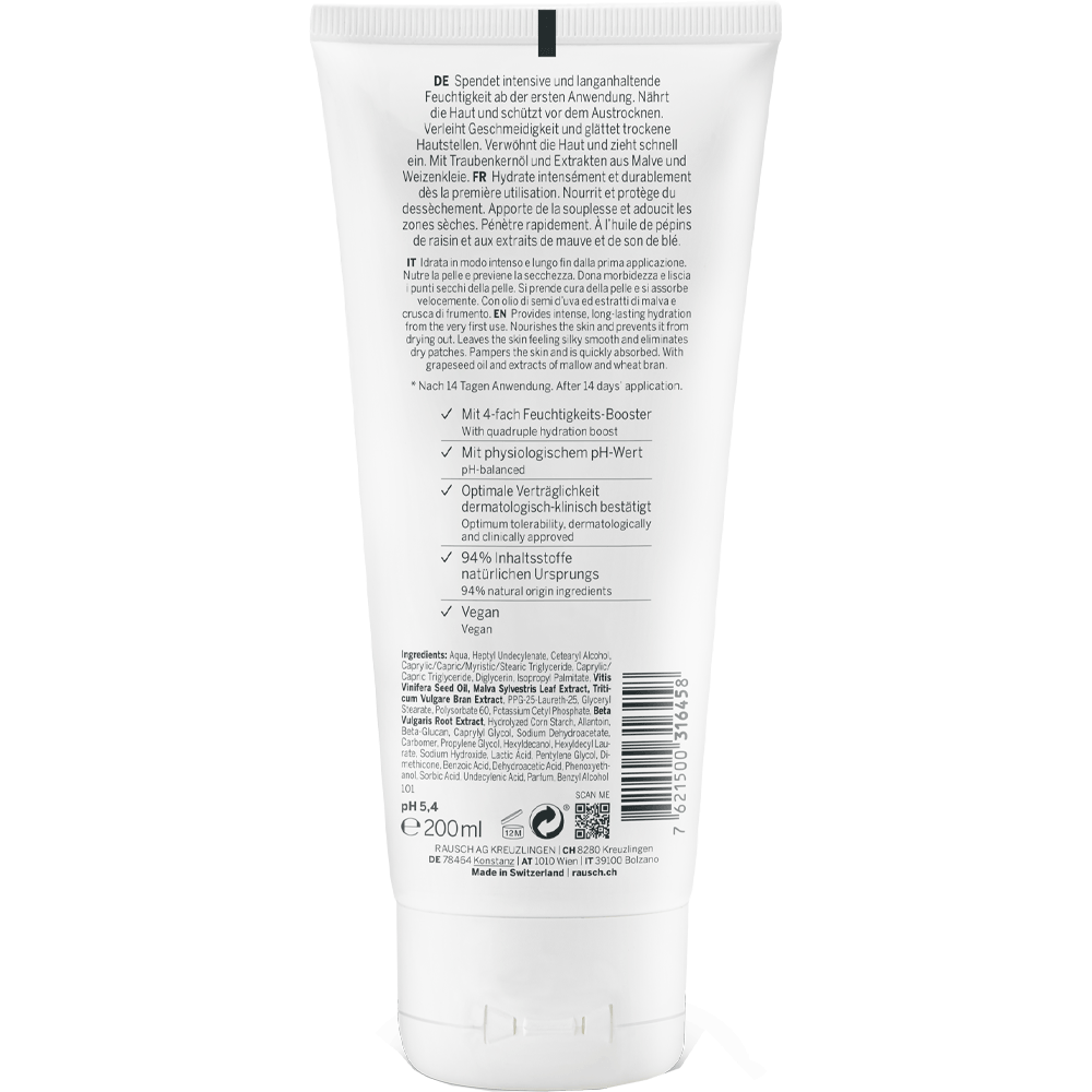 Bild: RAUSCH Body Lotion Feuchtigkeit mit Malve