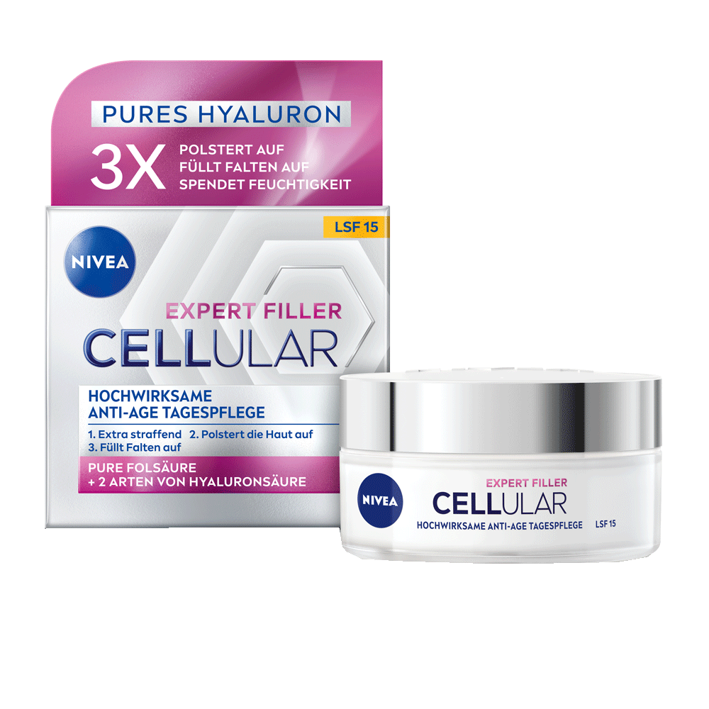 Bild: NIVEA Expert Filler Cellular Anti Age Tagespflege LSF 15