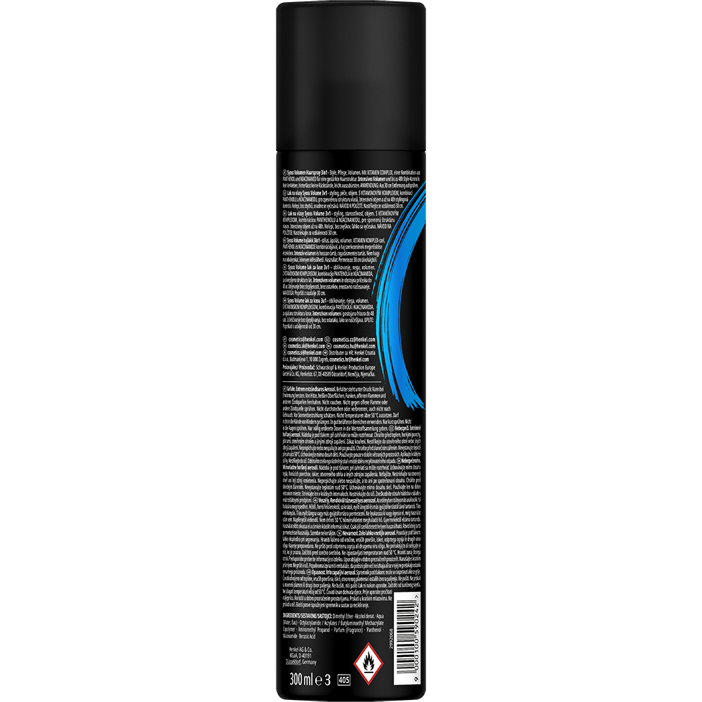 Bild: syoss Haarspray Volume