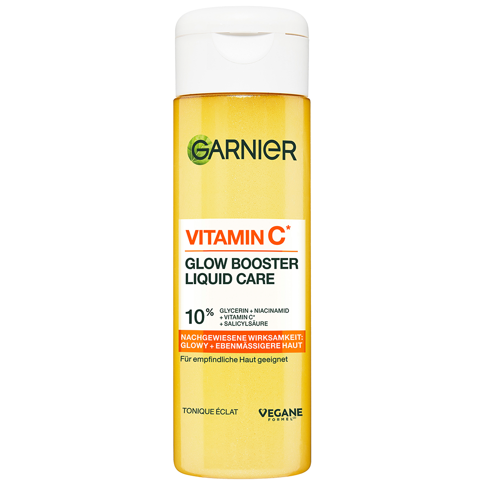 Bild: GARNIER Vitamin C* Glow Booster Liquid Care 