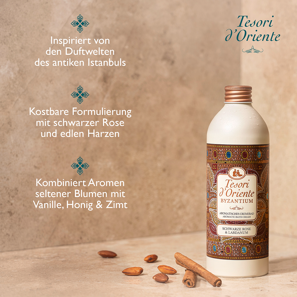 Bild: Tesori d'Oriente Cremebad Byzantiuzm