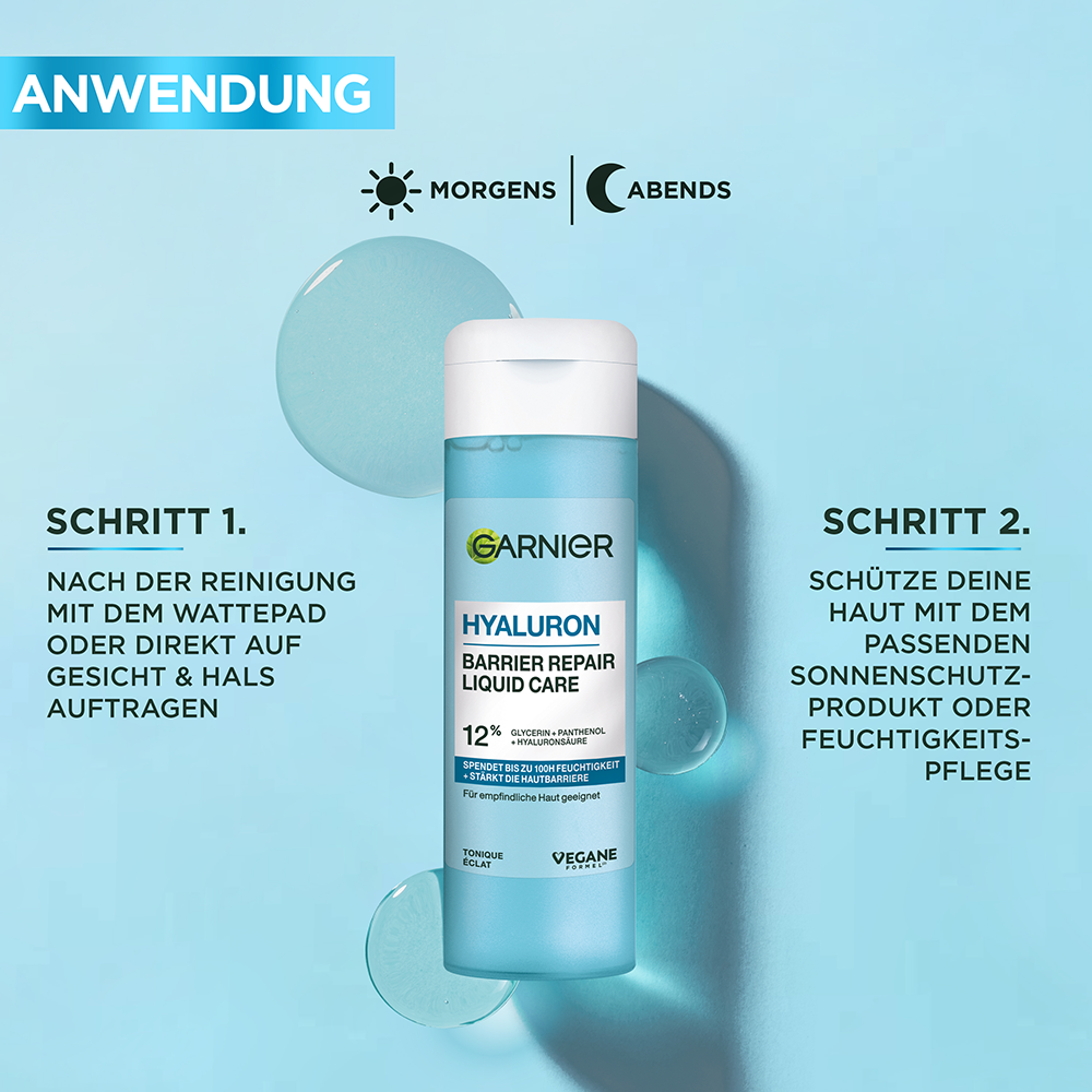 Bild: GARNIER Hyaluron Barrier Repair Liquid Care 