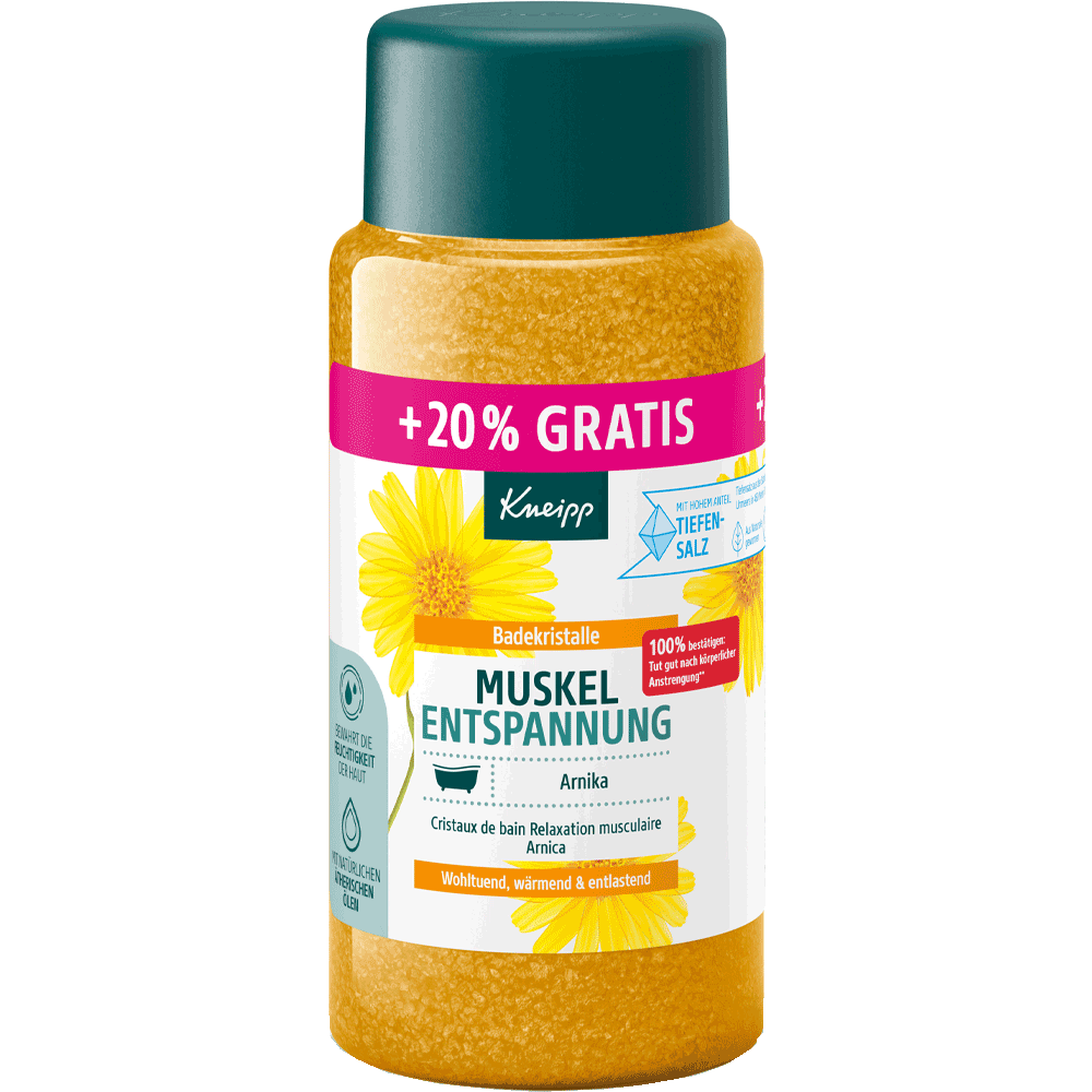 Bild: Kneipp Badekristalle Muskel Entspannung