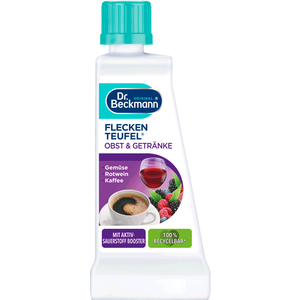 Bild: Dr. Beckmann Fleckenteufel Obst & Getränke