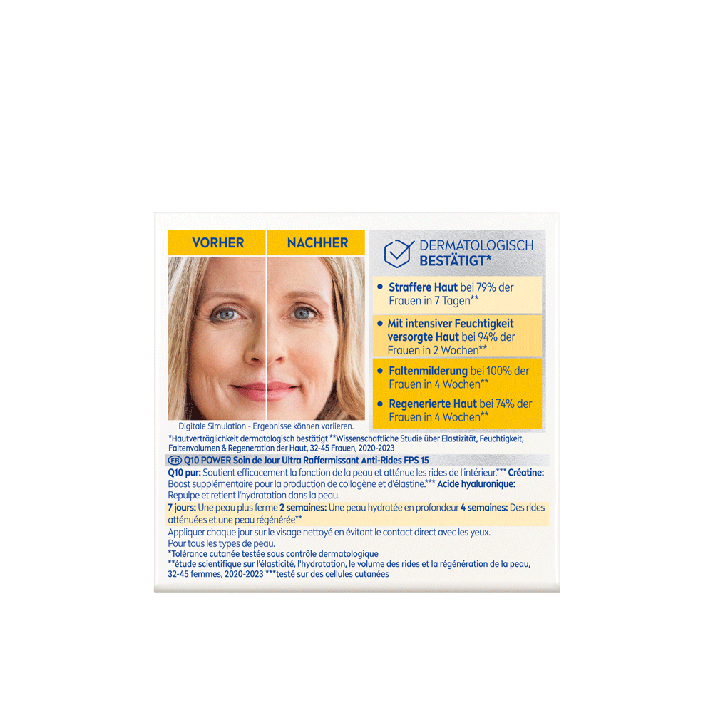 Bild: NIVEA Q10 Anti-Falten Power Tagespflege LSF 15