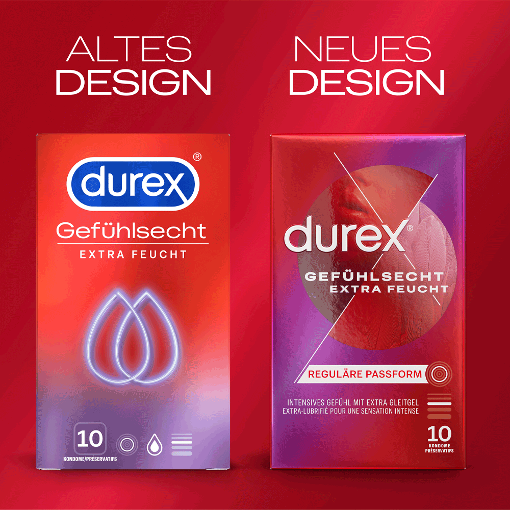 Bild: durex Kondome Gefühlsecht Extra Feucht