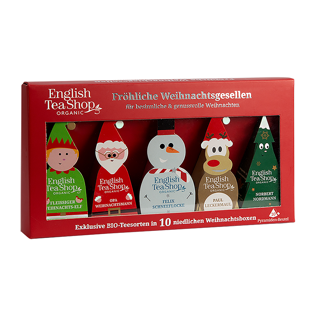Bild: English Tea Shop Organic Tee Weihnachtsfiguren