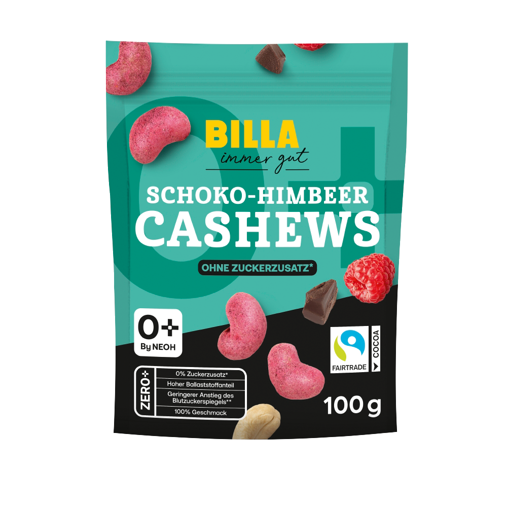 Bild: Billa immer gut Schoko-Himbeer Cashews