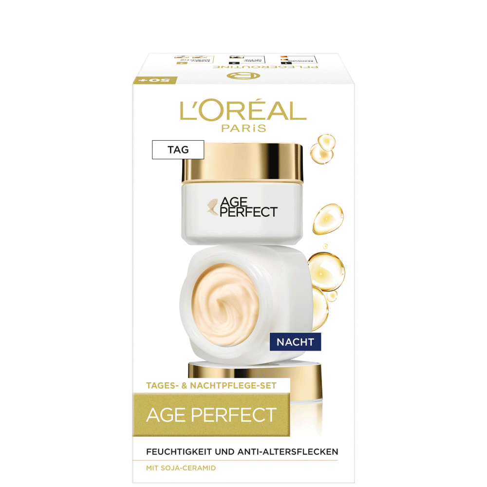 Bild: L'ORÉAL PARIS Age Perfect Gesichtscreme Klassik Set