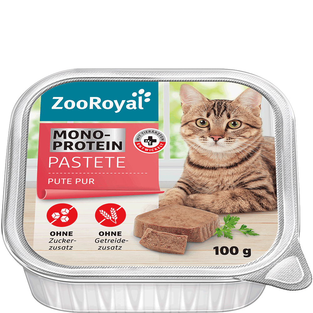 Bild: ZooRoyal Pute Pur Katzenfutter