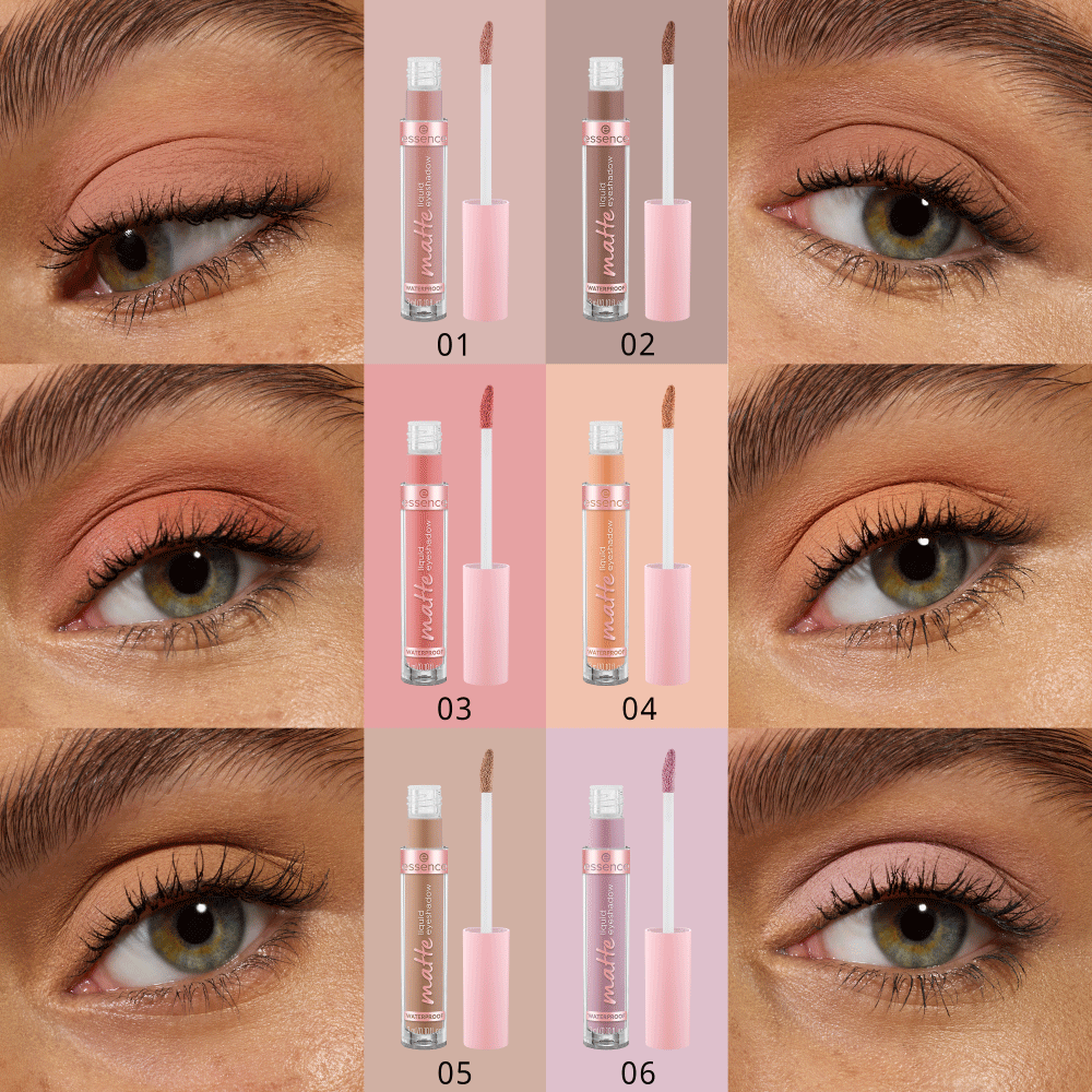 Bild: essence matte liquid eyeshadow Bare Bliss