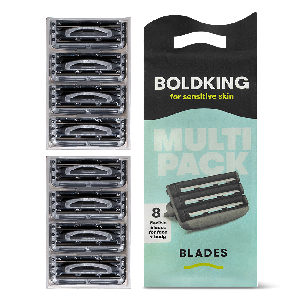 Bild: BOLDKING Rasierklingen Senstive Multipack