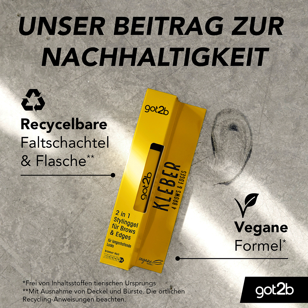 Bild: Got2b Got2B Kleber 2in1 Stylinggel für Augenbrauen & Edges