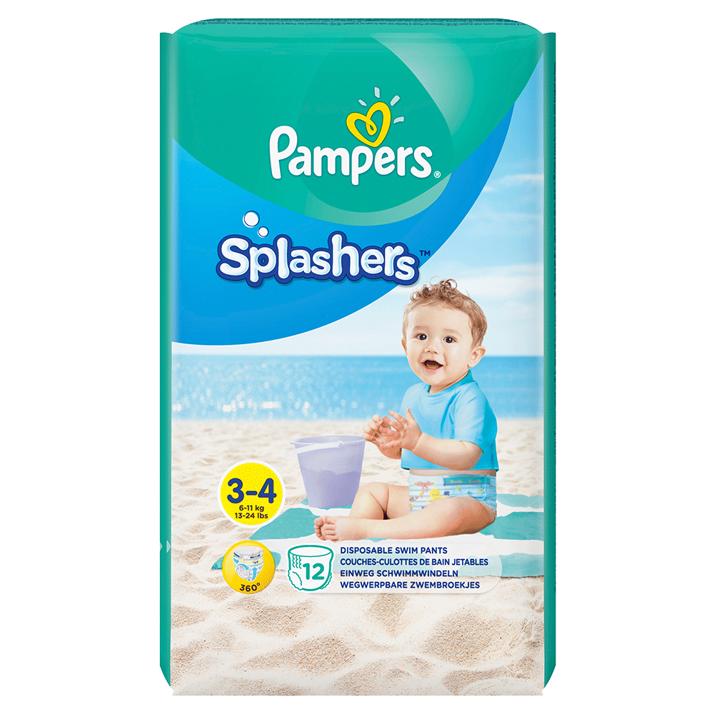Bild: Pampers Splashers Größe 3-4, 6-11kg