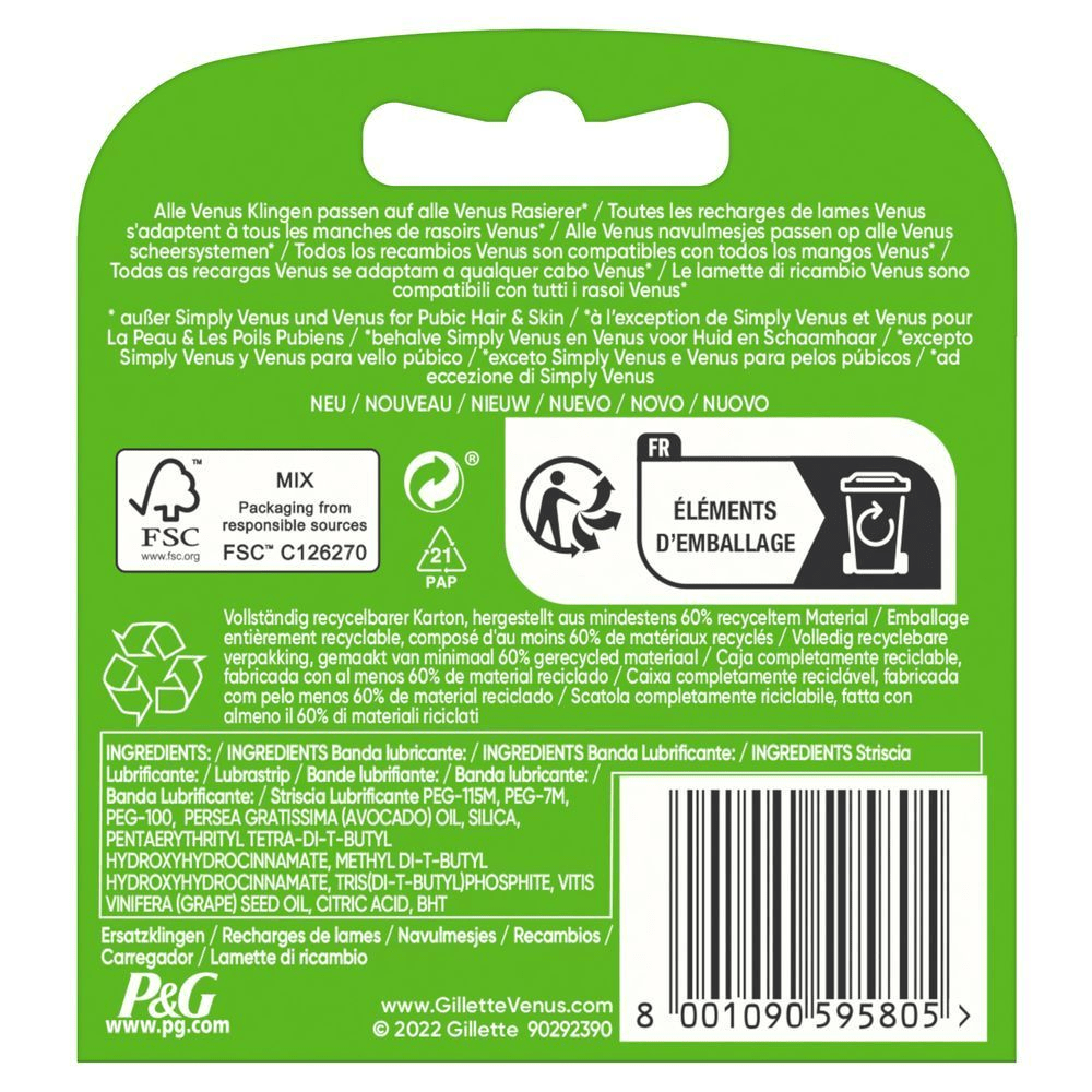 Bild: Gillette Venus Extra Smooth Klingen