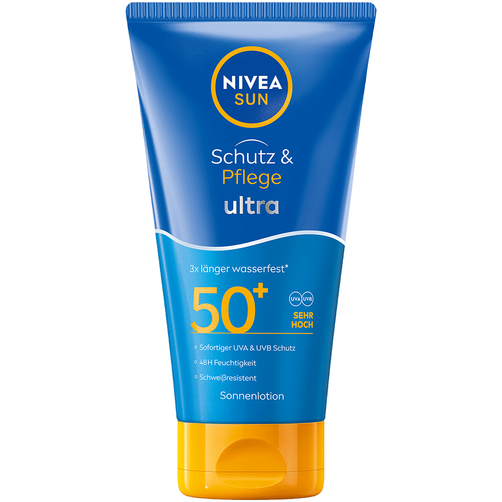 Bild: NIVEA Sun Schutz & Pflege Ultra Sonnenlotion LSF 50+