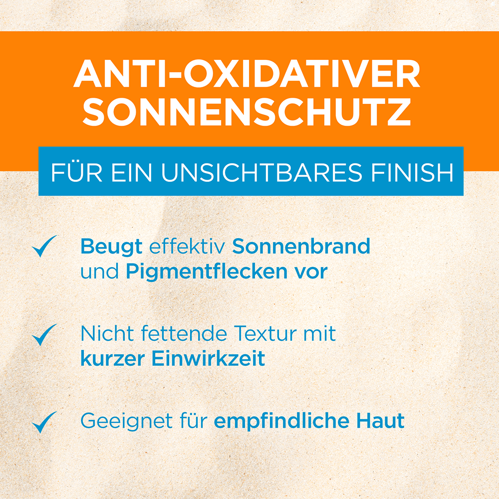 Bild: GARNIER AMBRE SOLAIRE Super UV Sonnenschutzfluid mit Hyaluronsäre LSF 50+ 