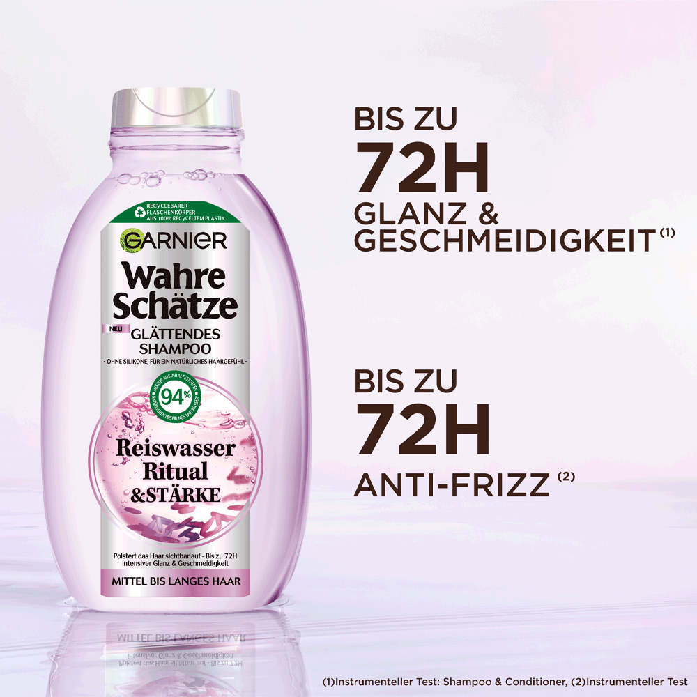 Bild: GARNIER Wahre Schätze Reiswasser Ritual Shampoo
