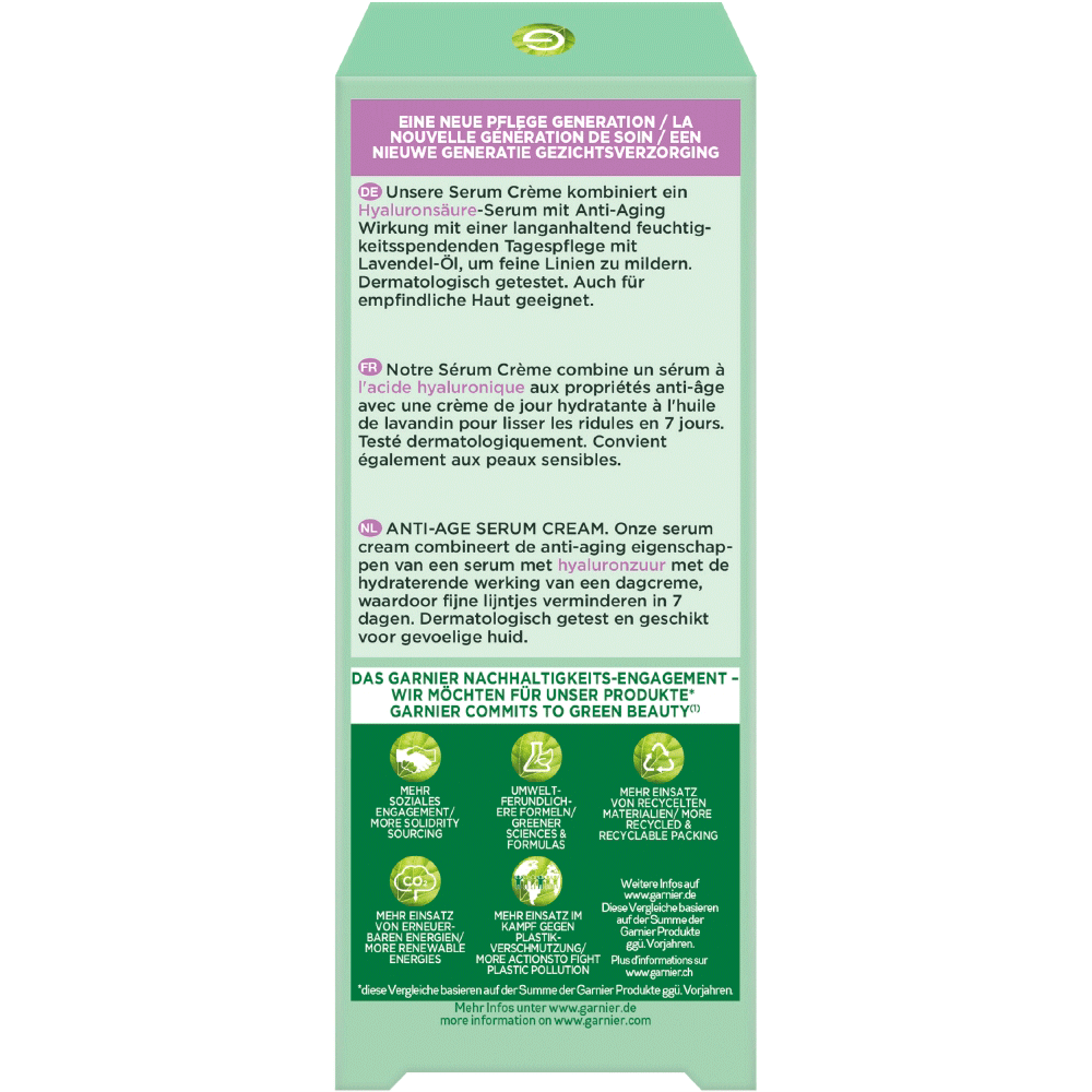 Bild: GARNIER BIO Lavendel Anti Age 2in1 Serum