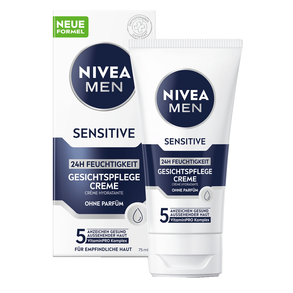 Bild: NIVEA MEN Sensitive Gesichtspflege Creme