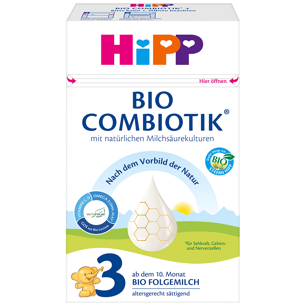 Bild: HiPP Bio Combiotik 3 Folgemilch