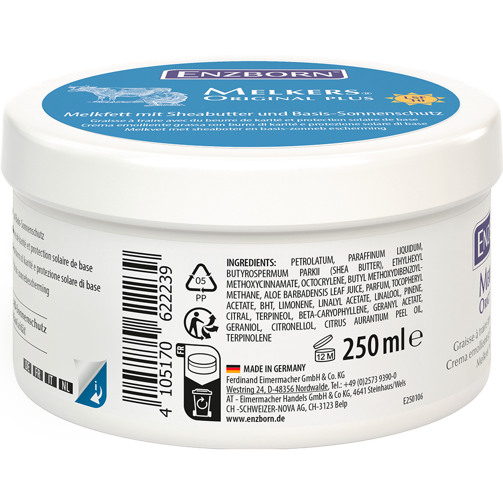 Bild: ENZBORN Melkers Original Plus Melkfett mit Sheabutter 