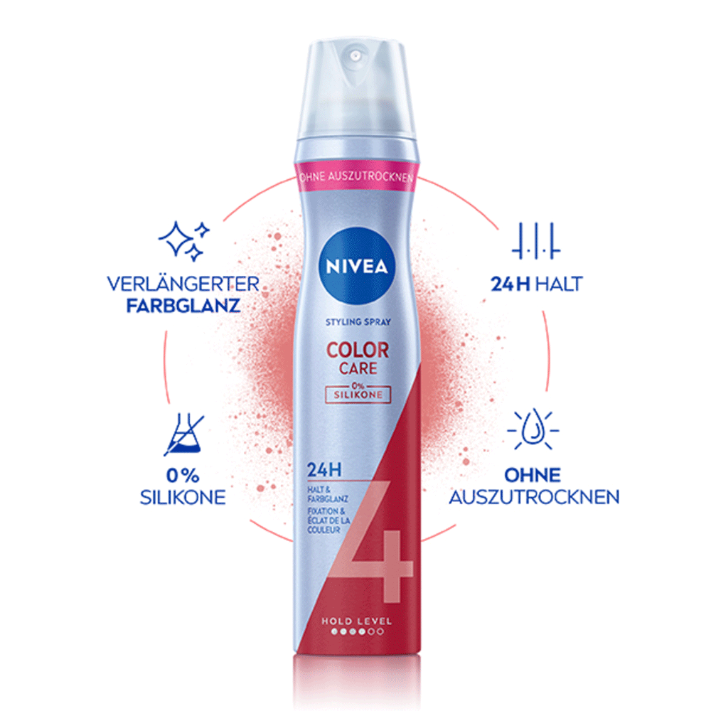 Bild: NIVEA Haarspray Color Schutz und Pflege 