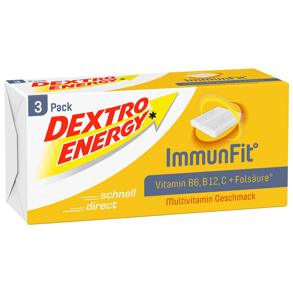 Bild: Dextro Energy ImmunFit Traubenzucker