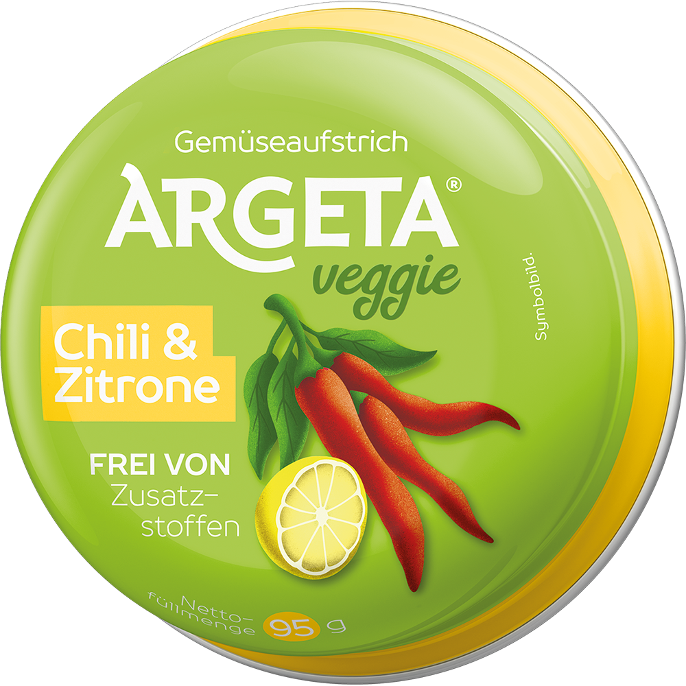 Bild: Argeta Gemüseaufstrich Chili und Zitrone
