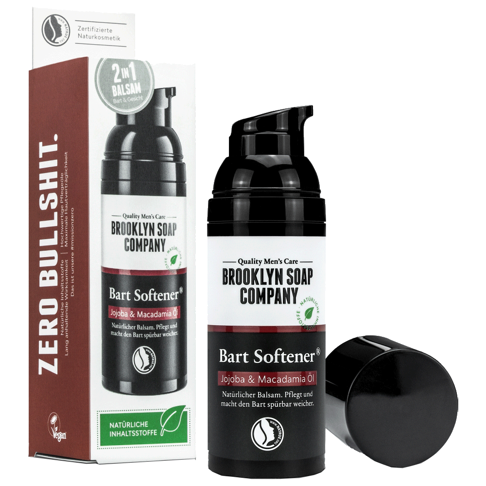 Bild: Brooklyn Soap Company Bartpflegecreme Bart Softener