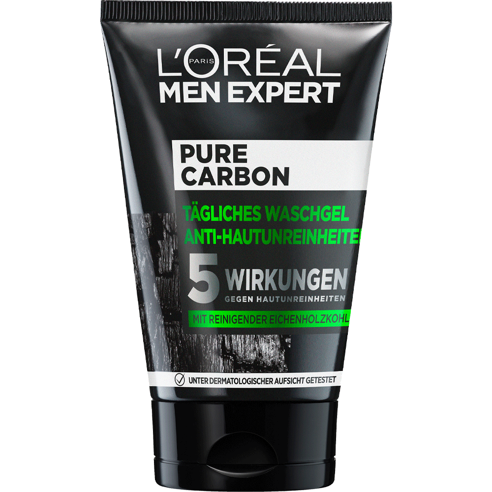 Bild: L'ORÉAL PARIS MEN EXPERT Pure Carbon Waschgel Anti-Hautunreinheiten