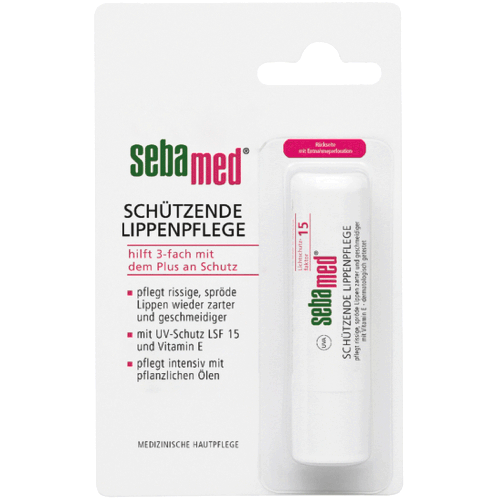 Bild: sebamed Schützende Lippenpflege