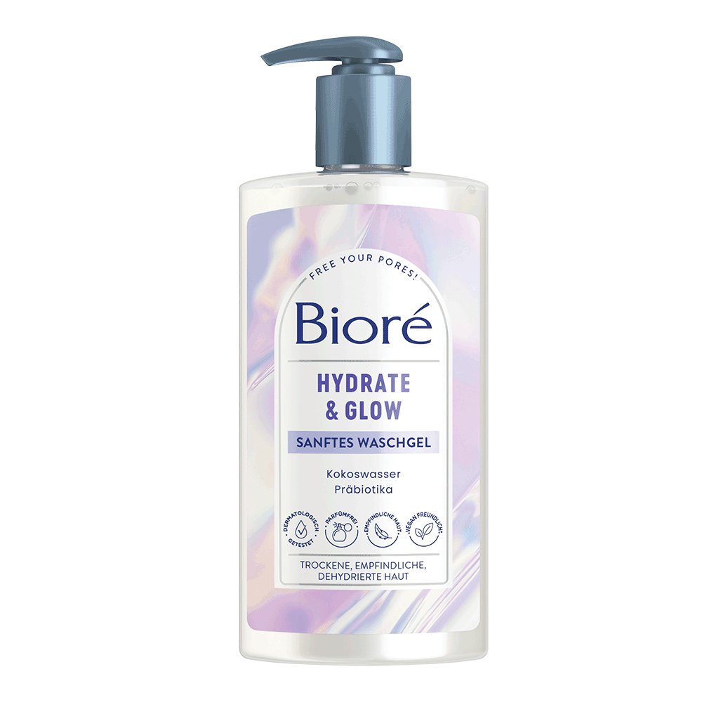 Bild: Bioré Hydrate & Glow Sanftes Waschgel