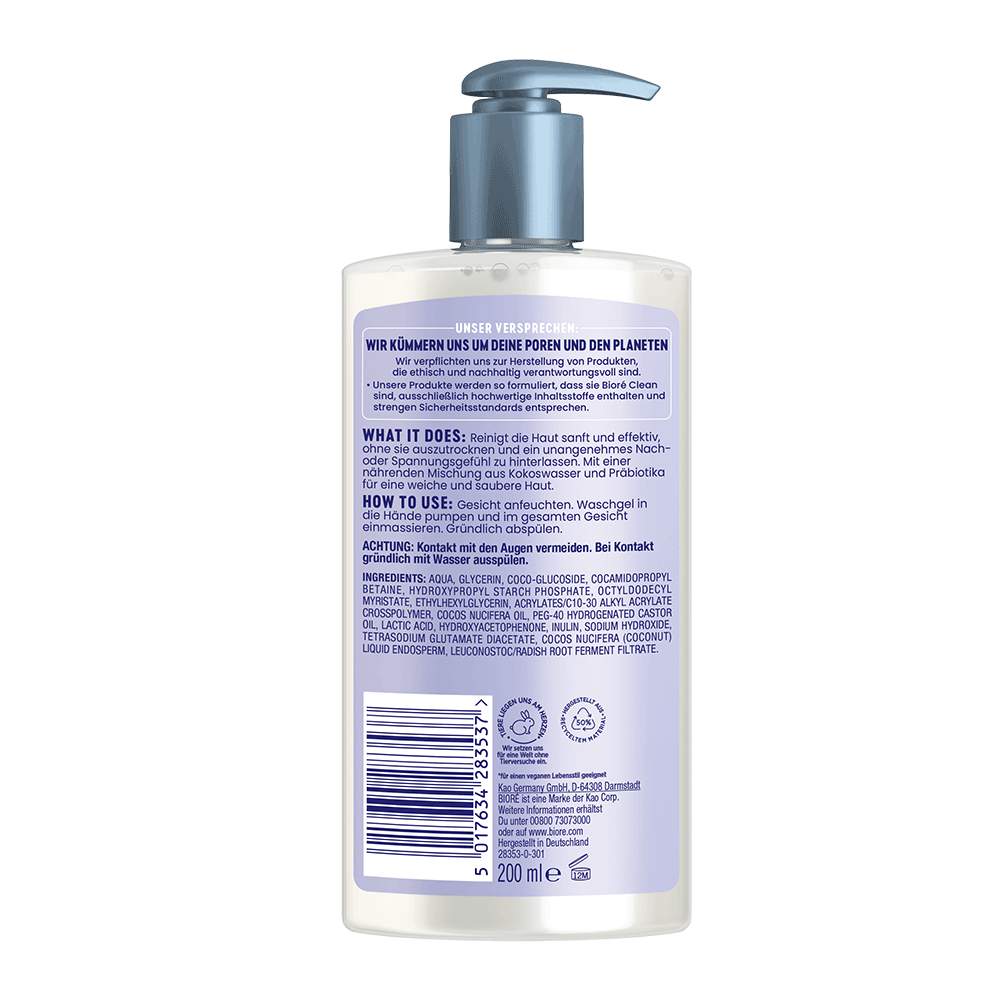 Bild: Bioré Hydrate & Glow Sanftes Waschgel