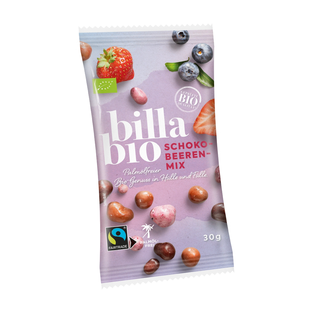 Bild: Billa Bio Schokobeeren Mix