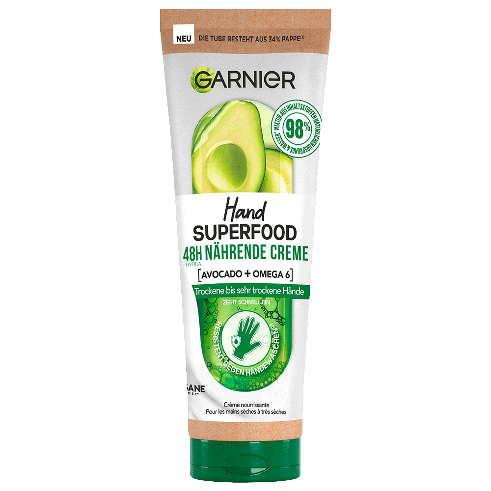 Bild: GARNIER Hand Superfood 48h nährende Creme