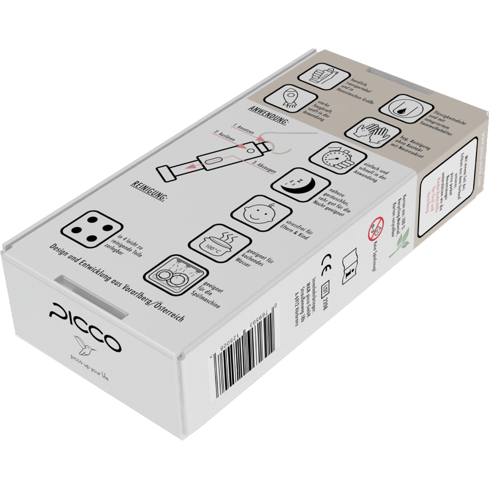 Bild: picco pocket Nasensauger grün