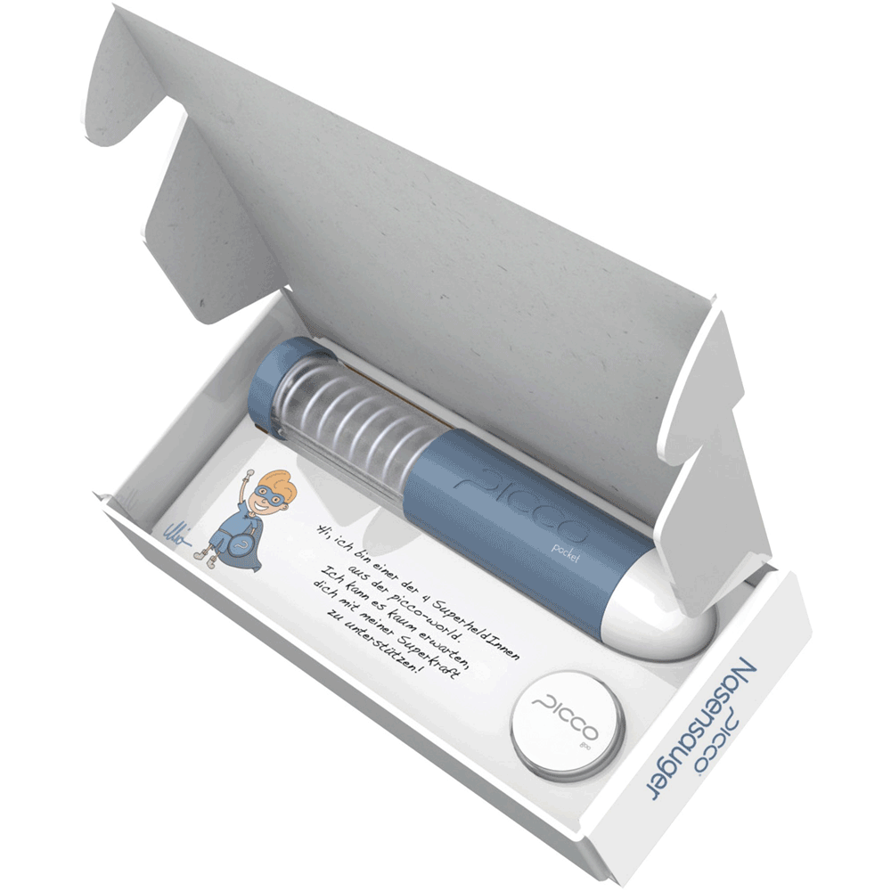Bild: picco pocket Nasensauger blau