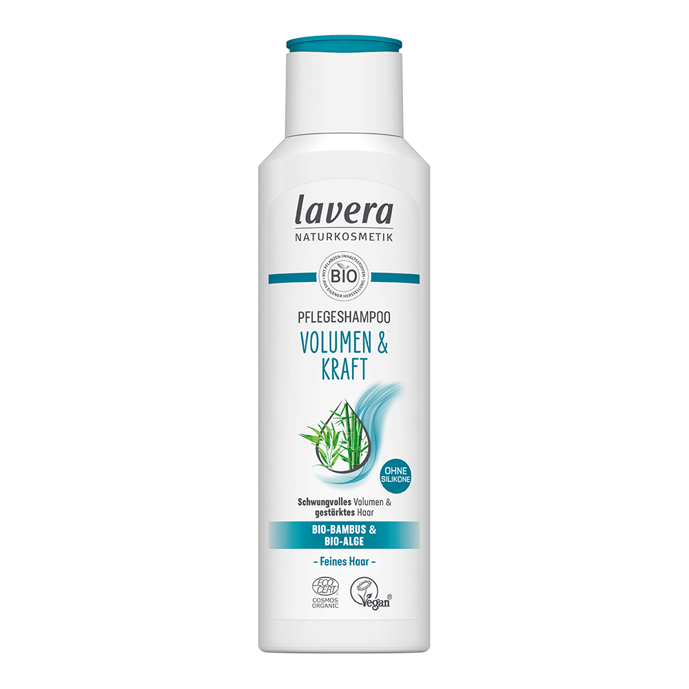 Bild: lavera Pflegeshampoo Volumen & Kraft